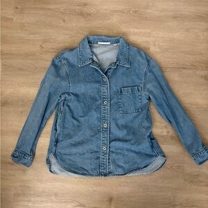 Uniqlo denim shirt